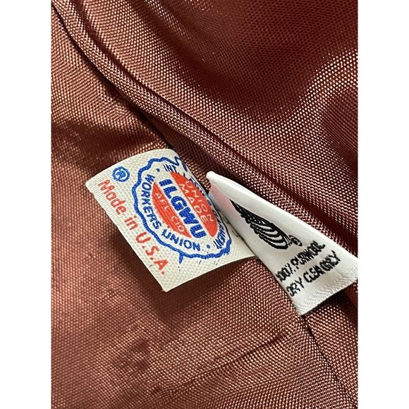 Vintage 70s Koret Of California Pure Wool Brown Women’s Size 8  Blazer Tags NOS - Picture 6 of 10